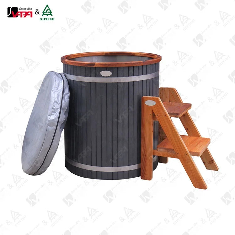 Custom Outdoor Ice Bath Red Cedar Alfresco Outdoor Living Australia