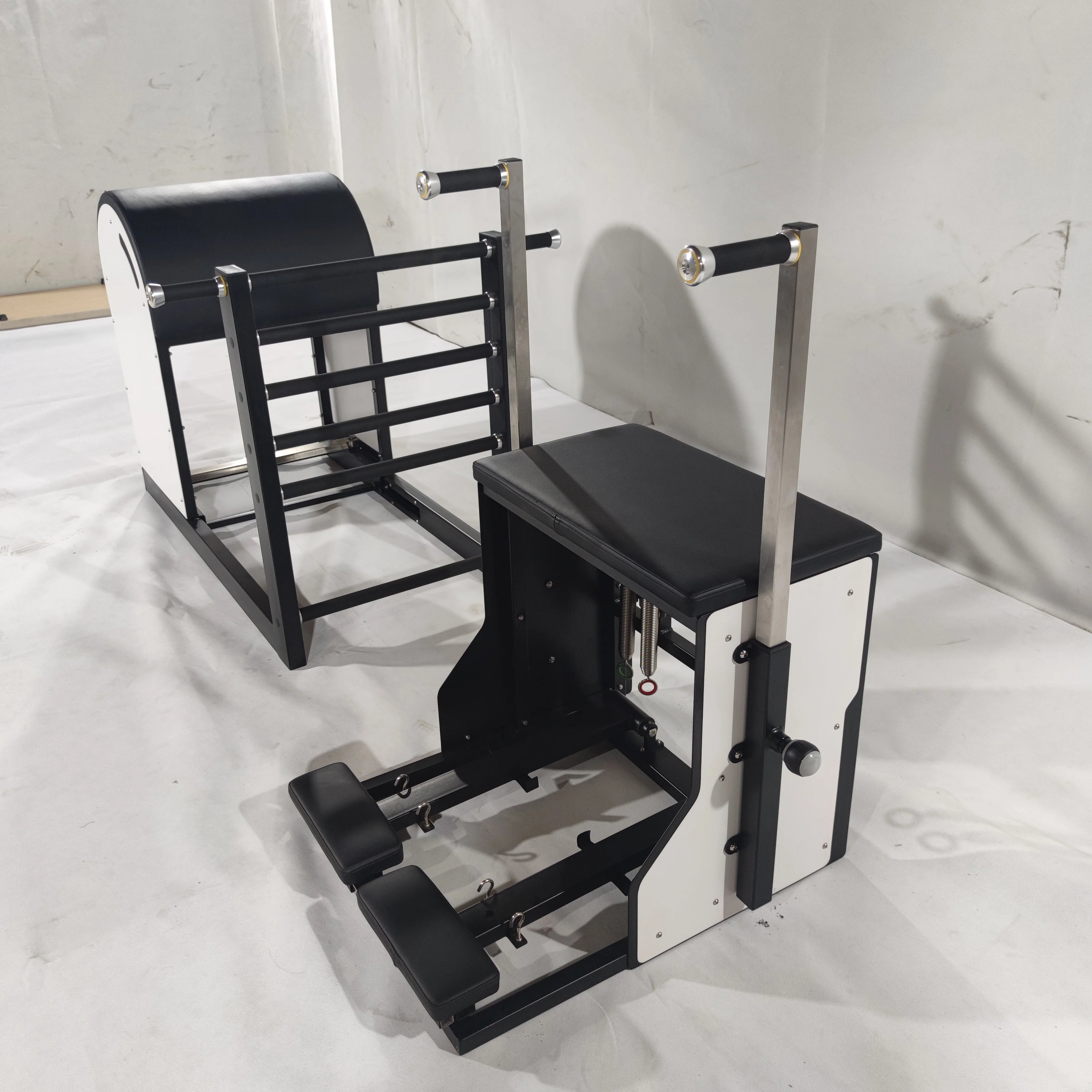 Stability Pilates Chair Commercial Grade Aluminum Adjustable Resistance