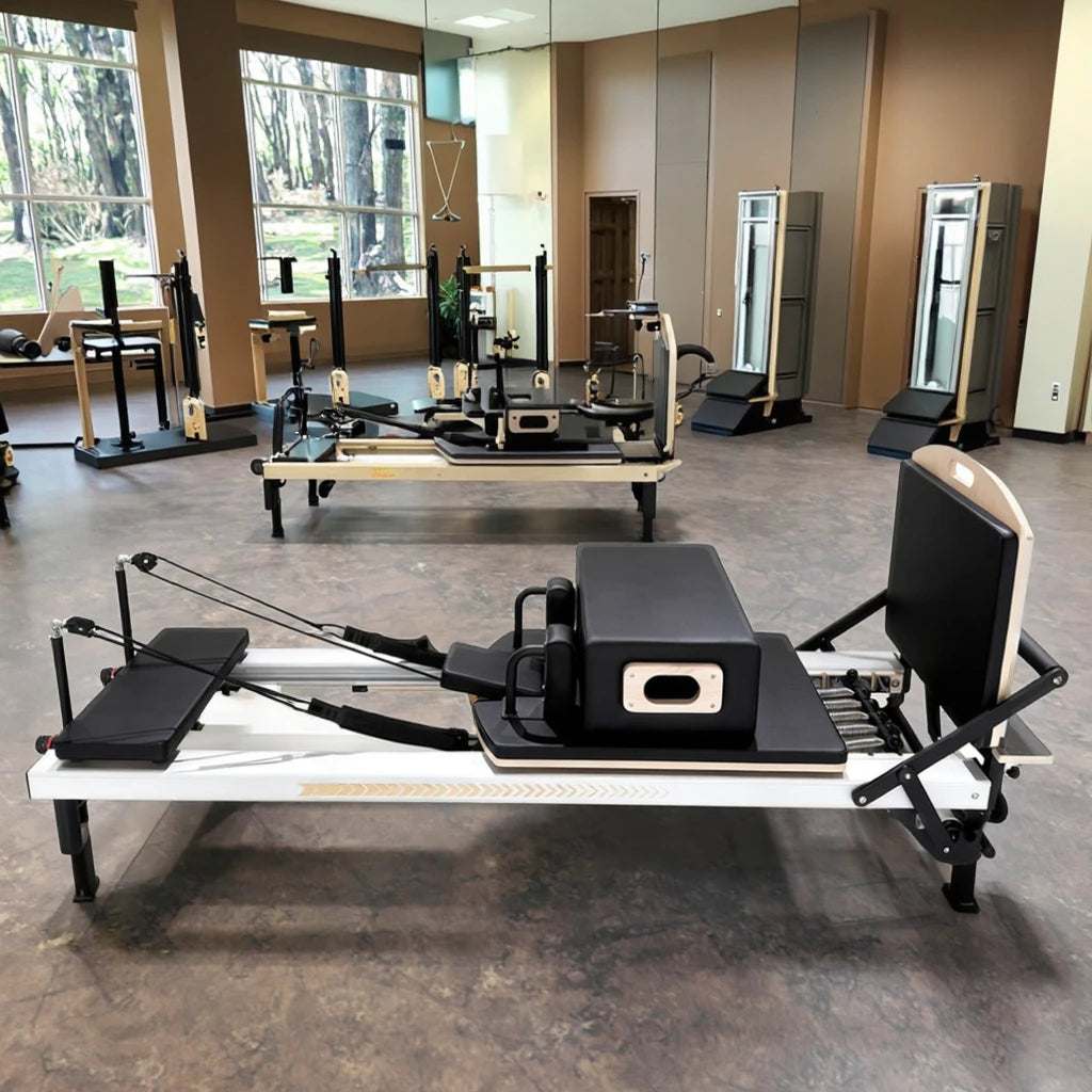 Aluminum Pilates Reformer Studio Grade with Silent Glide System