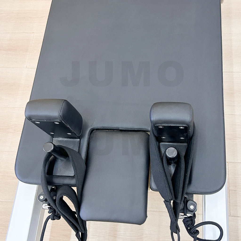 Professional Grade Aluminum Pilates Reformer Machine Silver 2540mm