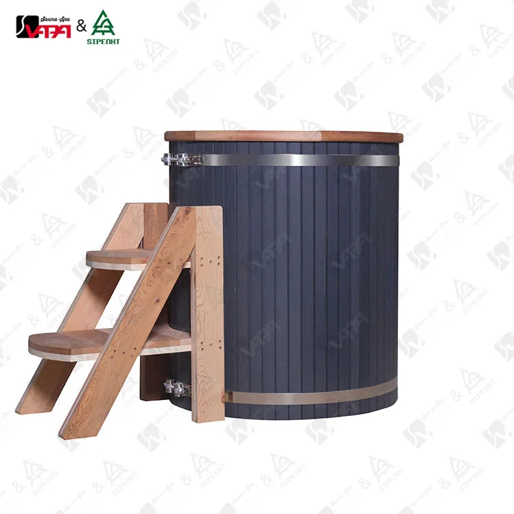 Custom Red Cedar Cold Plunge Tub Alfresco Outdoor Living Australia