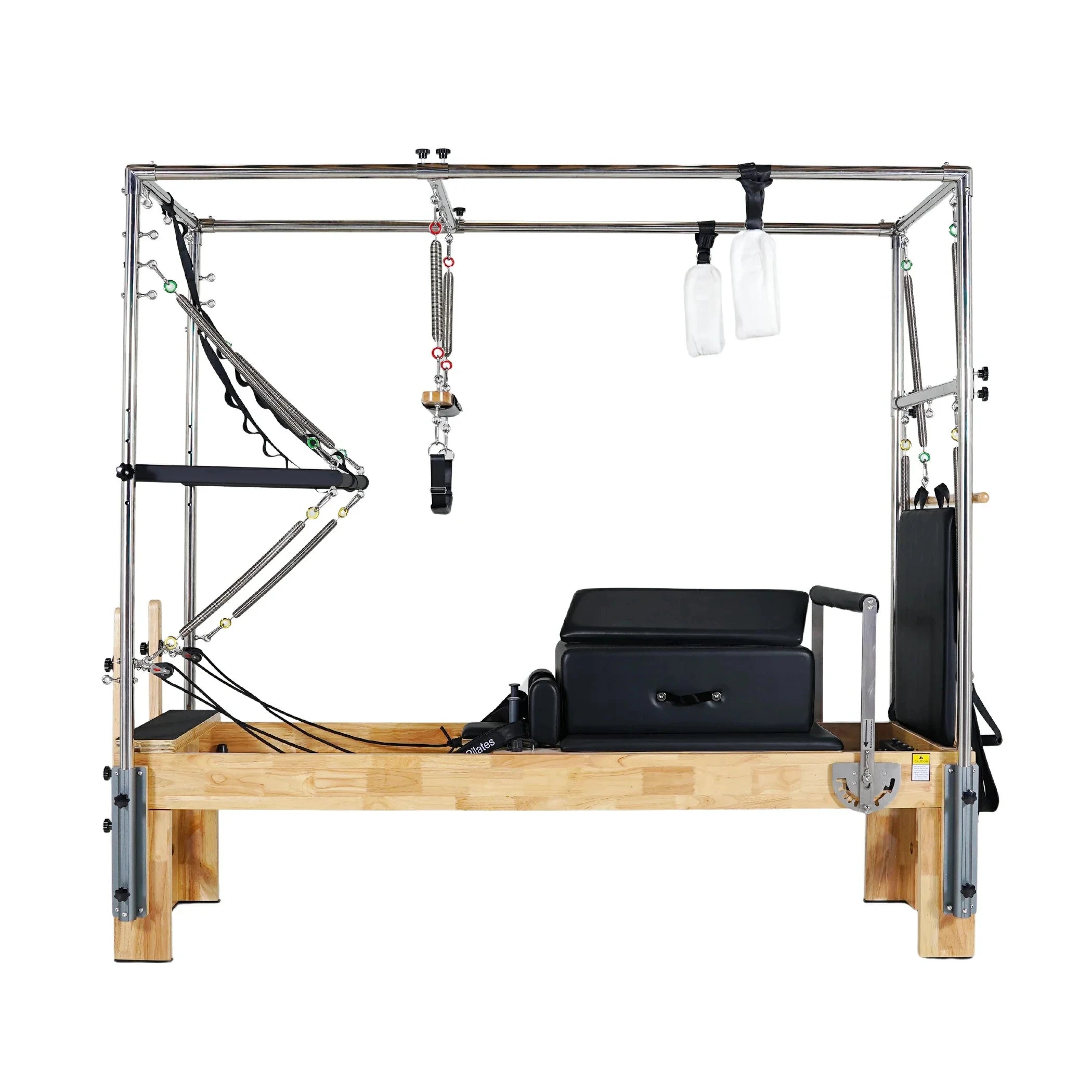 Professional Oak Wood Cadillac Reformer Customizable 228cm