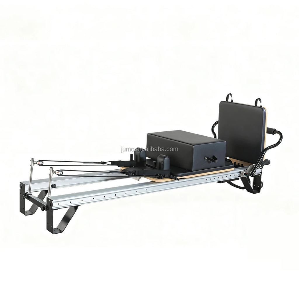 Aluminum Alloy Pilates Reformer Adjustable Commercial Grade Studio Equipment
