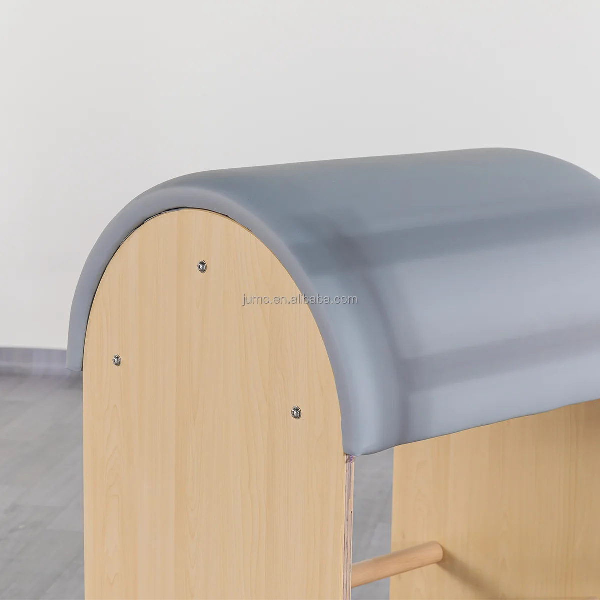 Pilates Ladder Barrel Maple Wood Gray 1100x620x990mm
