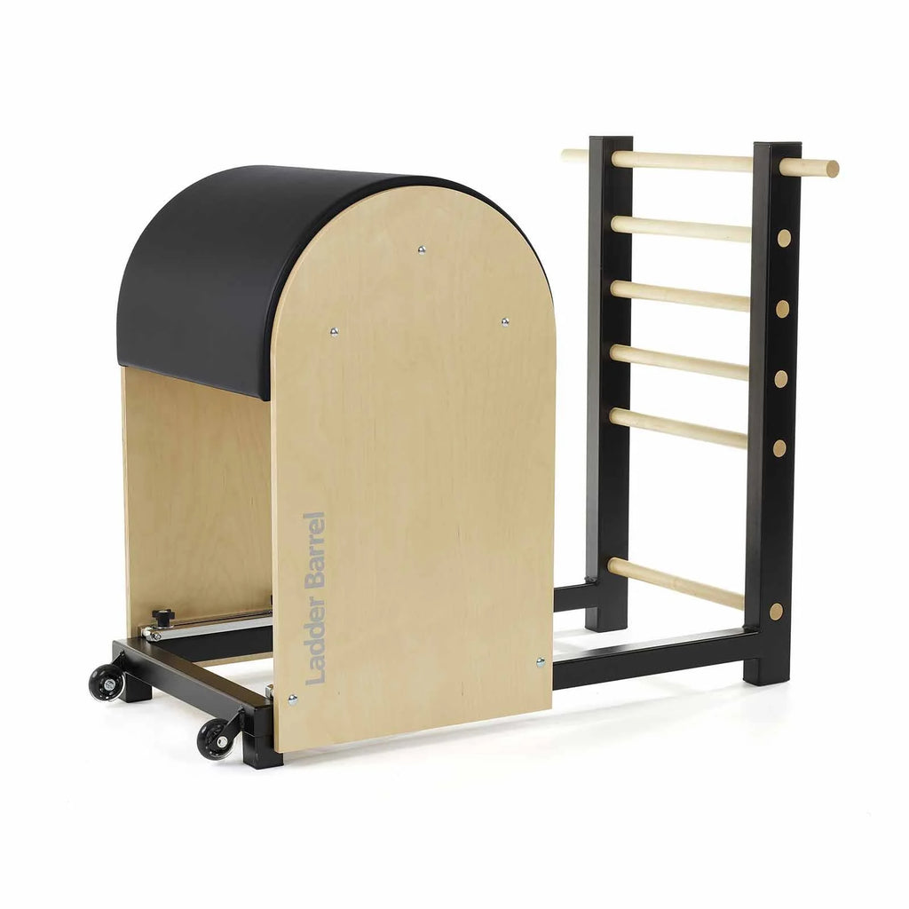 Eleven-CM-RE007 Pilates Ladder Barrel Maple Wood Steel White