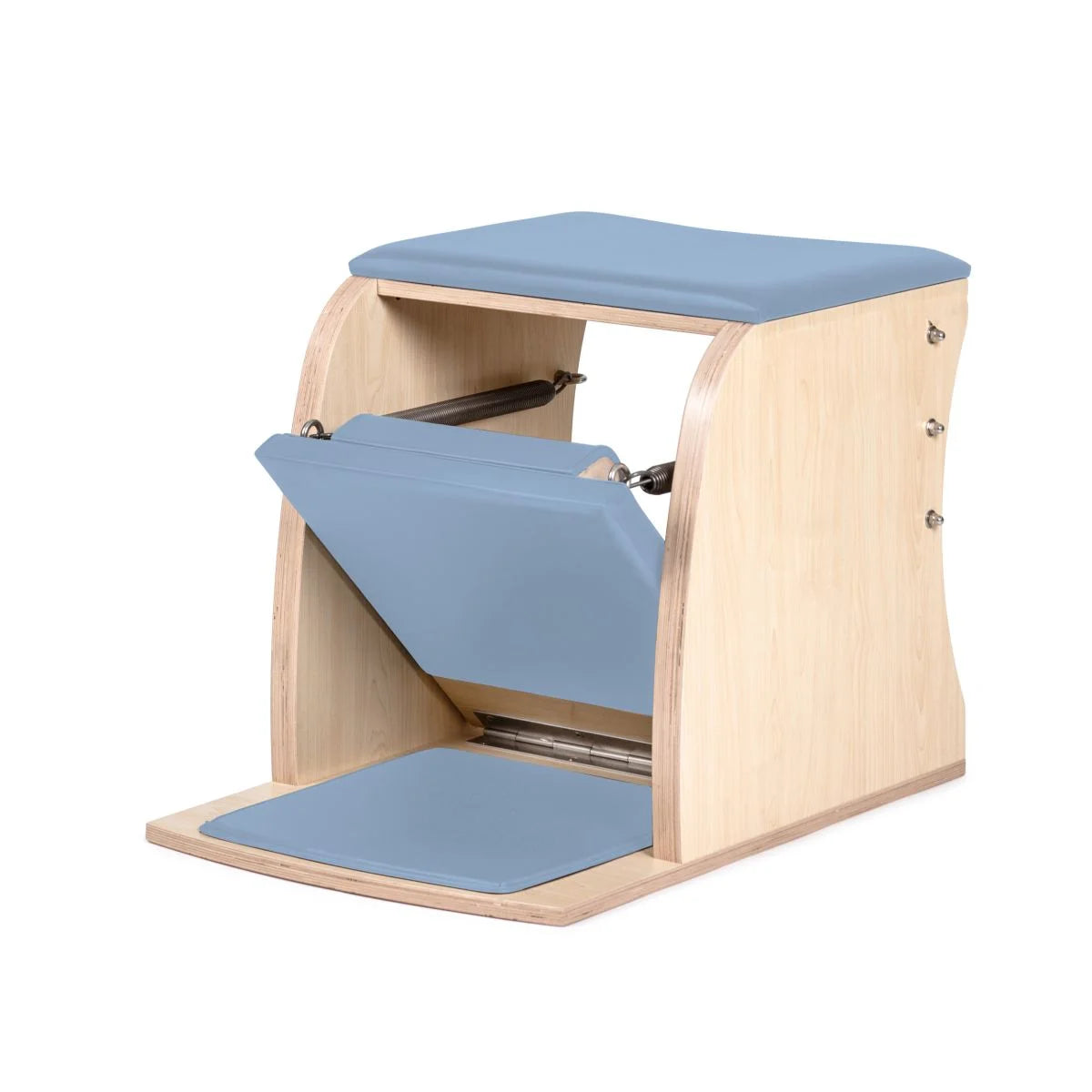 Classical Maple Wood Pilates Wunda Chair 74x53x57cm Black