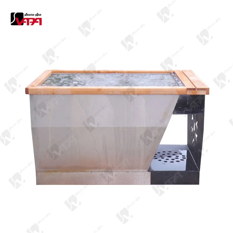 Custom Stainless Cold Plunge Tub Alder Alfresco Outdoor Living Australia