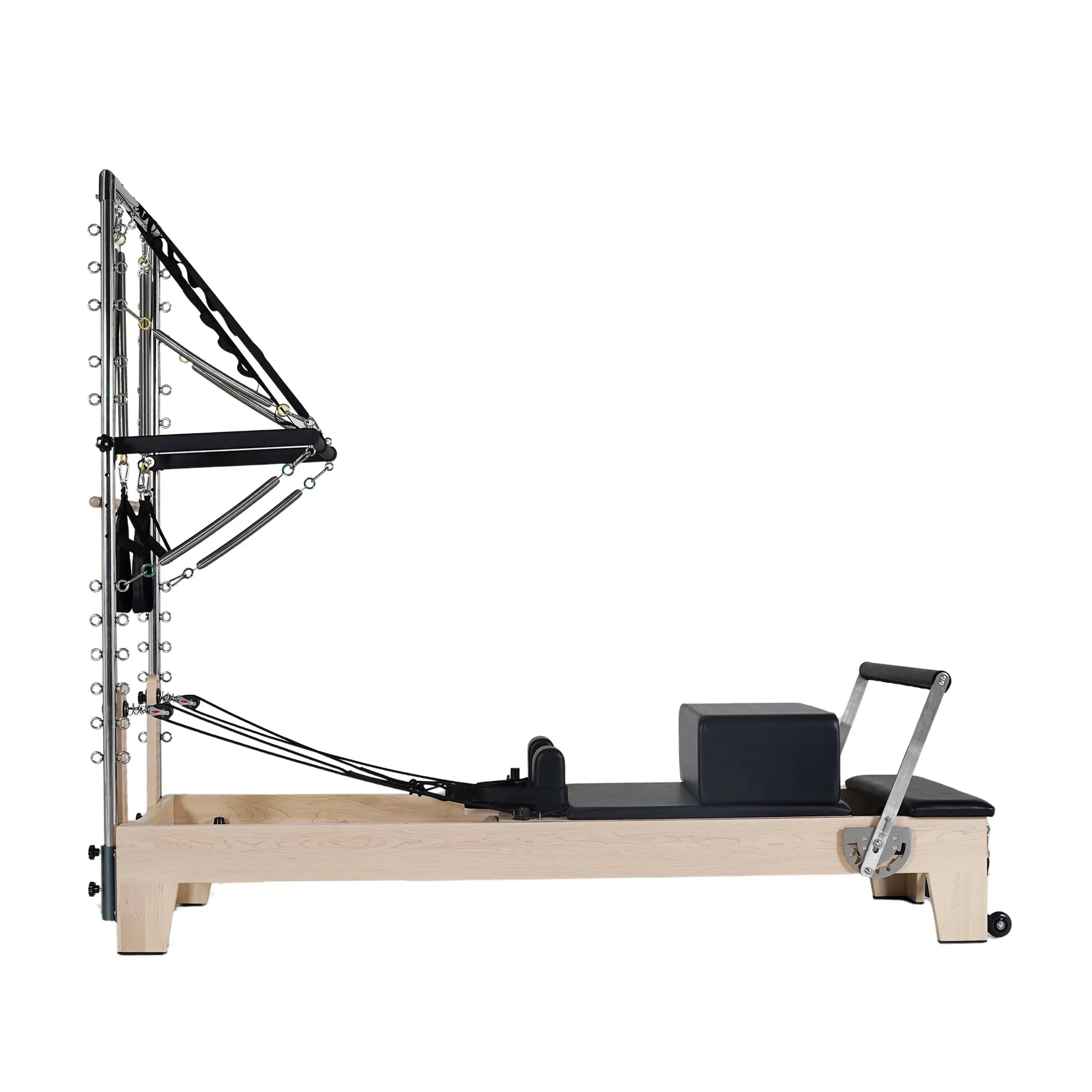 Maple Wood Pilates Reformer Tower with Full Attachment