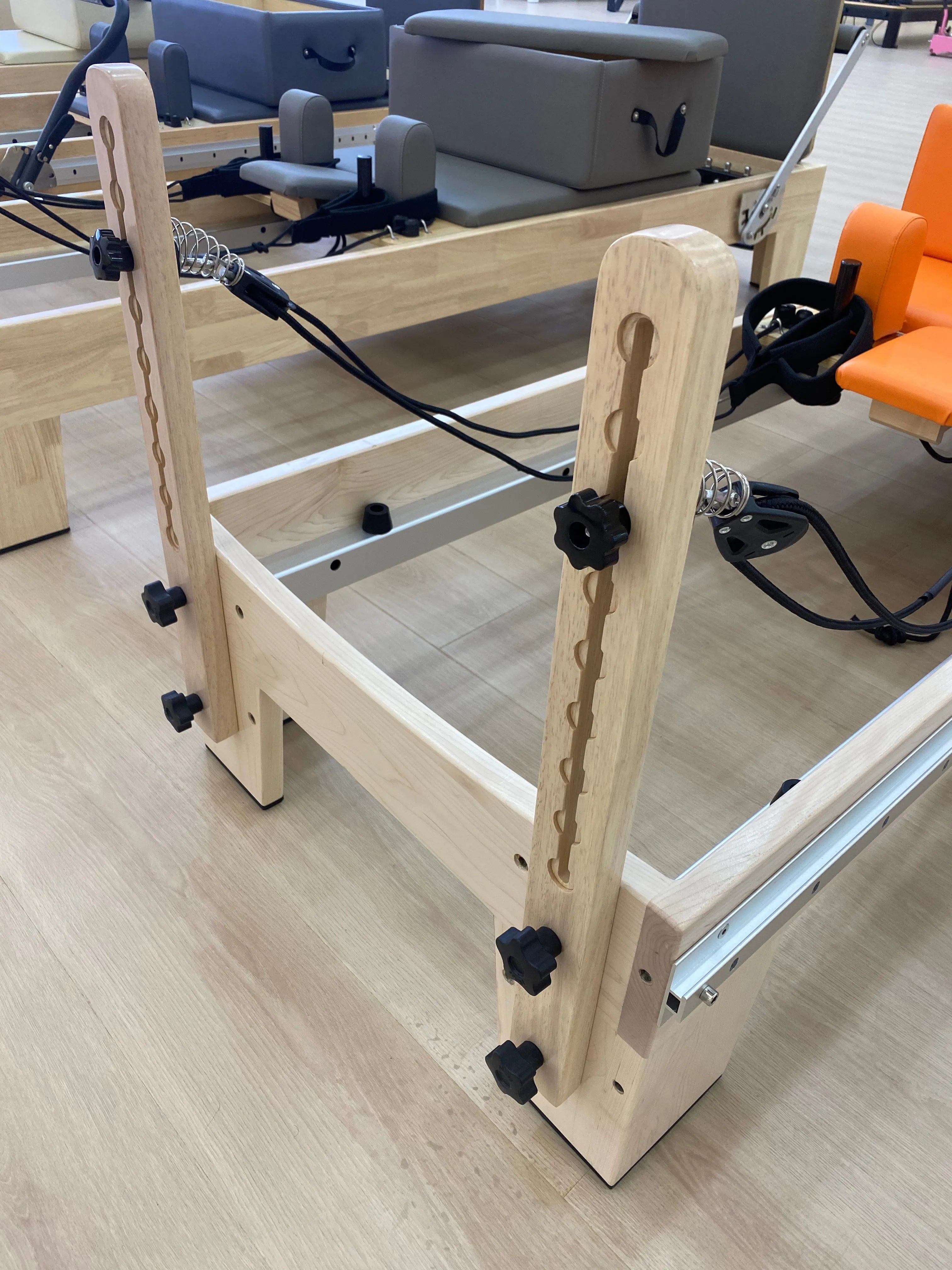 Pilates Reformer Machine Maple Wood Commercial Studio Fitness Equipment
