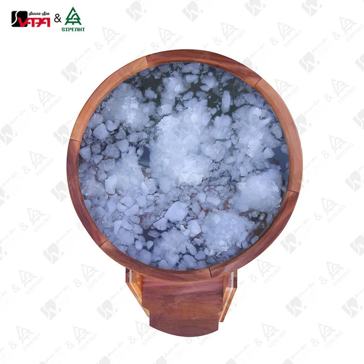 Custom Red Cedar Cold Plunge Tub Designer Alfresco Outdoor Living Australia