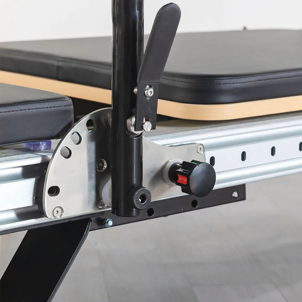 Aluminum Alloy Pilates Reformer Adjustable Commercial Grade Studio Equipment