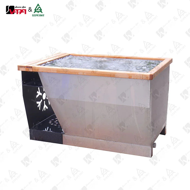 Stainless Steel Cold Tub Square Alfresco Outdoor Living Australia