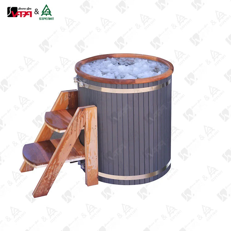 Custom Red Cedar Cold Plunge Tub Alfresco Outdoor Living Australia