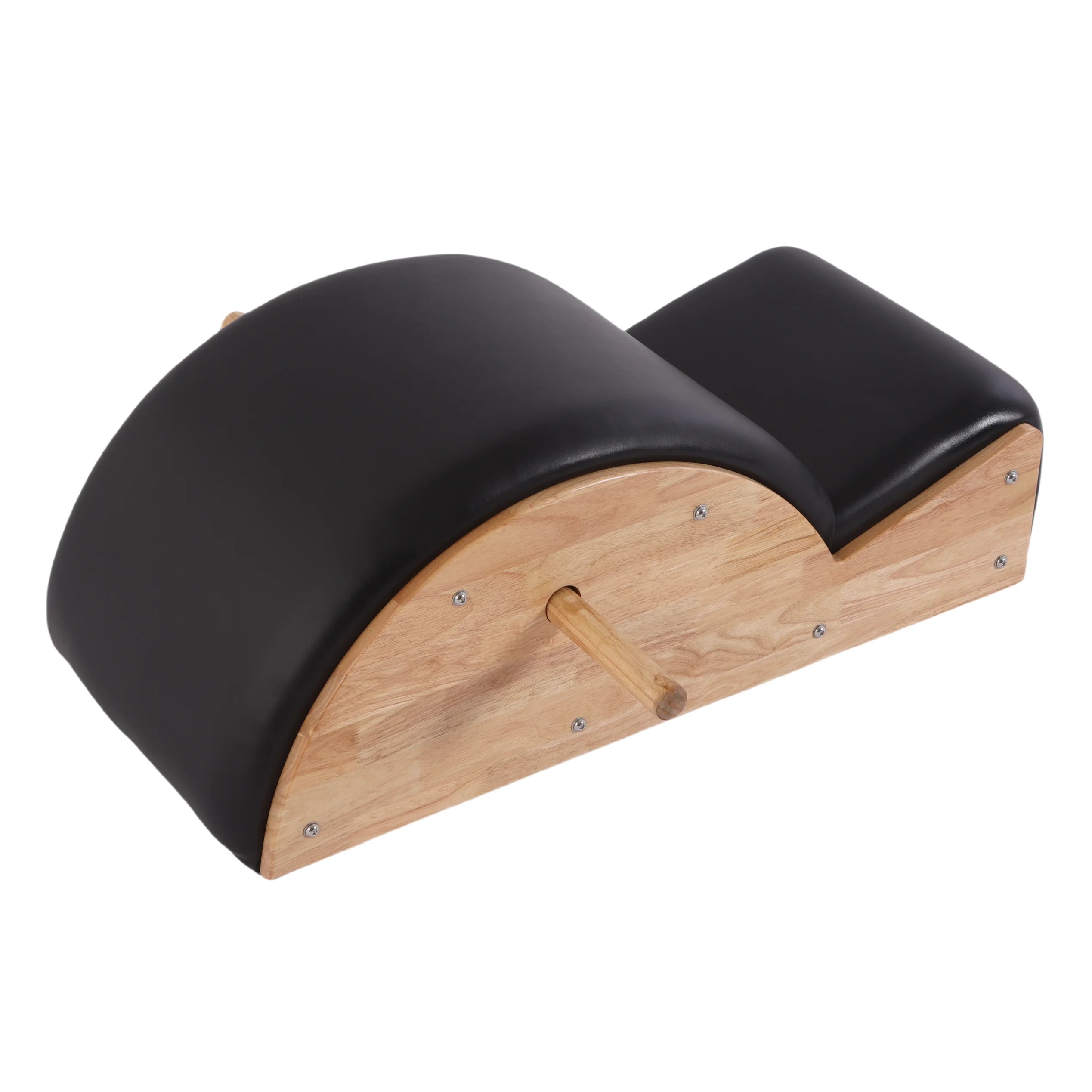 Durable Oak Wood Spine Corrector for Pilates Reformer Training