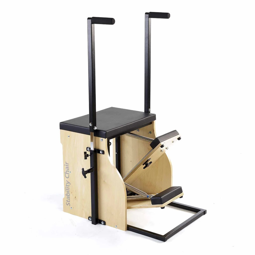 Professional Studio Pilates Wunda Chair Split Pedals Black