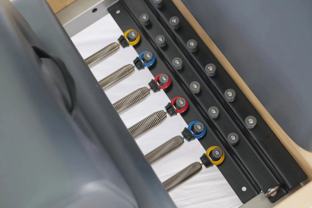Professional Splicing Maple Wood Pilates Reformer Tower 244cm