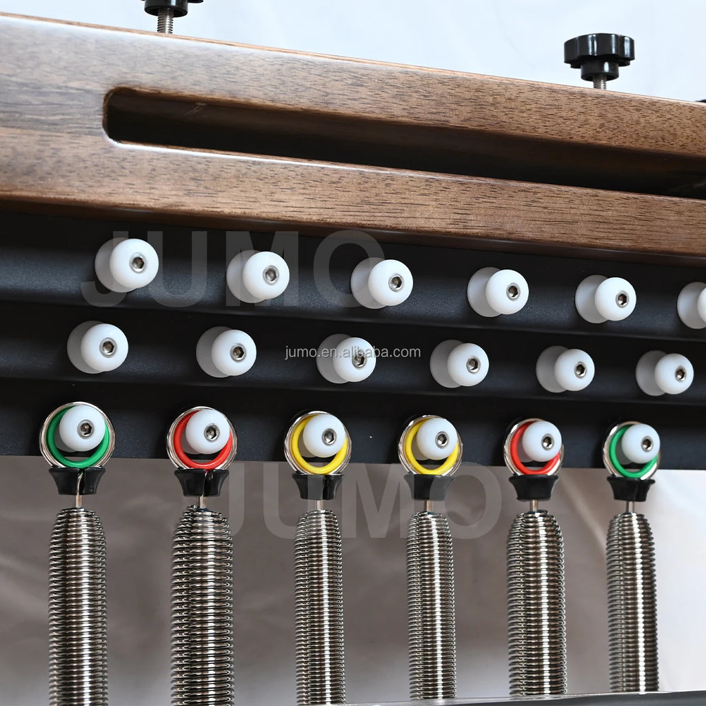 Walnut Wood Reformer Pilates Machine Studio Grade 2390 x 900 mm