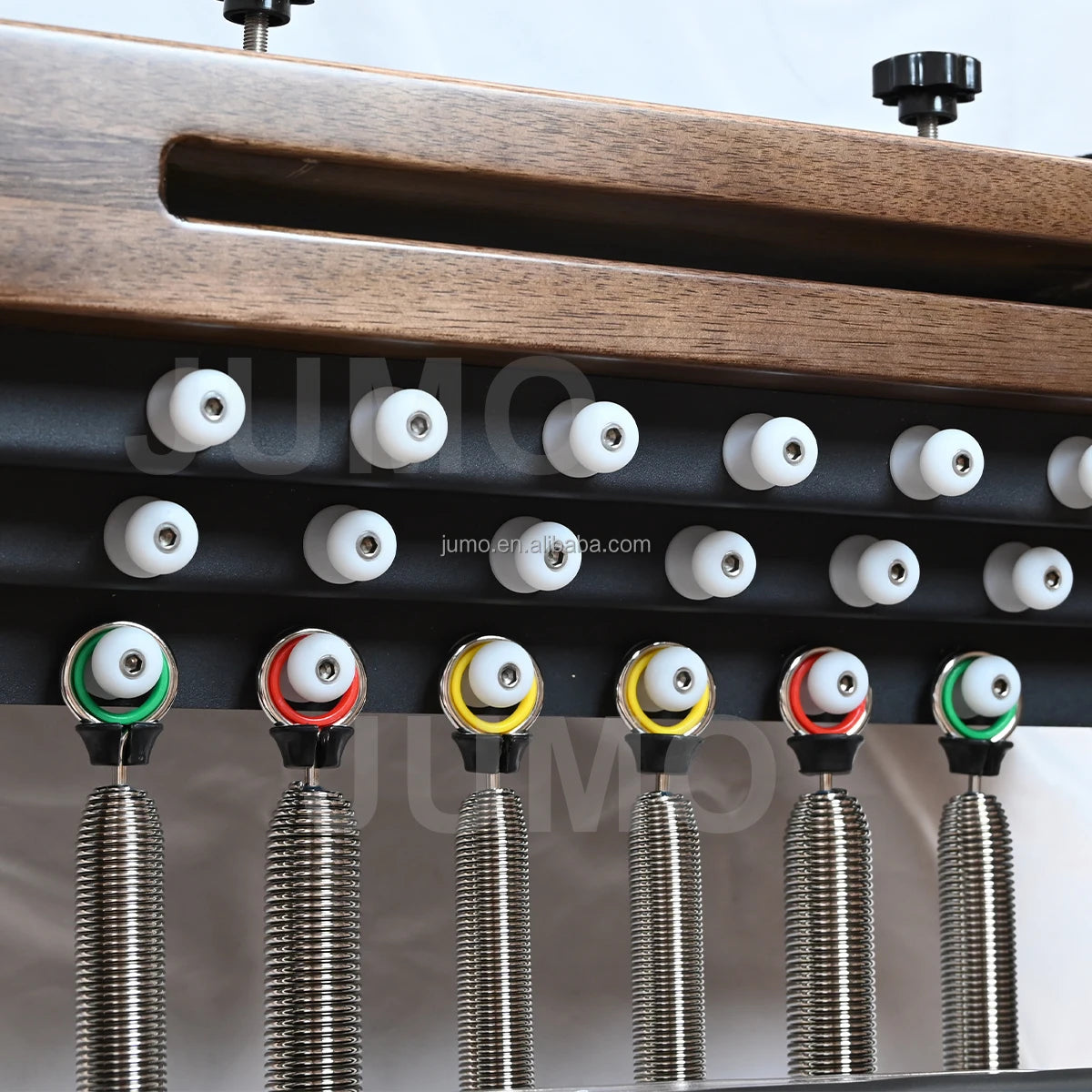 Walnut Wood Reformer Pilates Machine Studio Grade 2390 x 900 mm