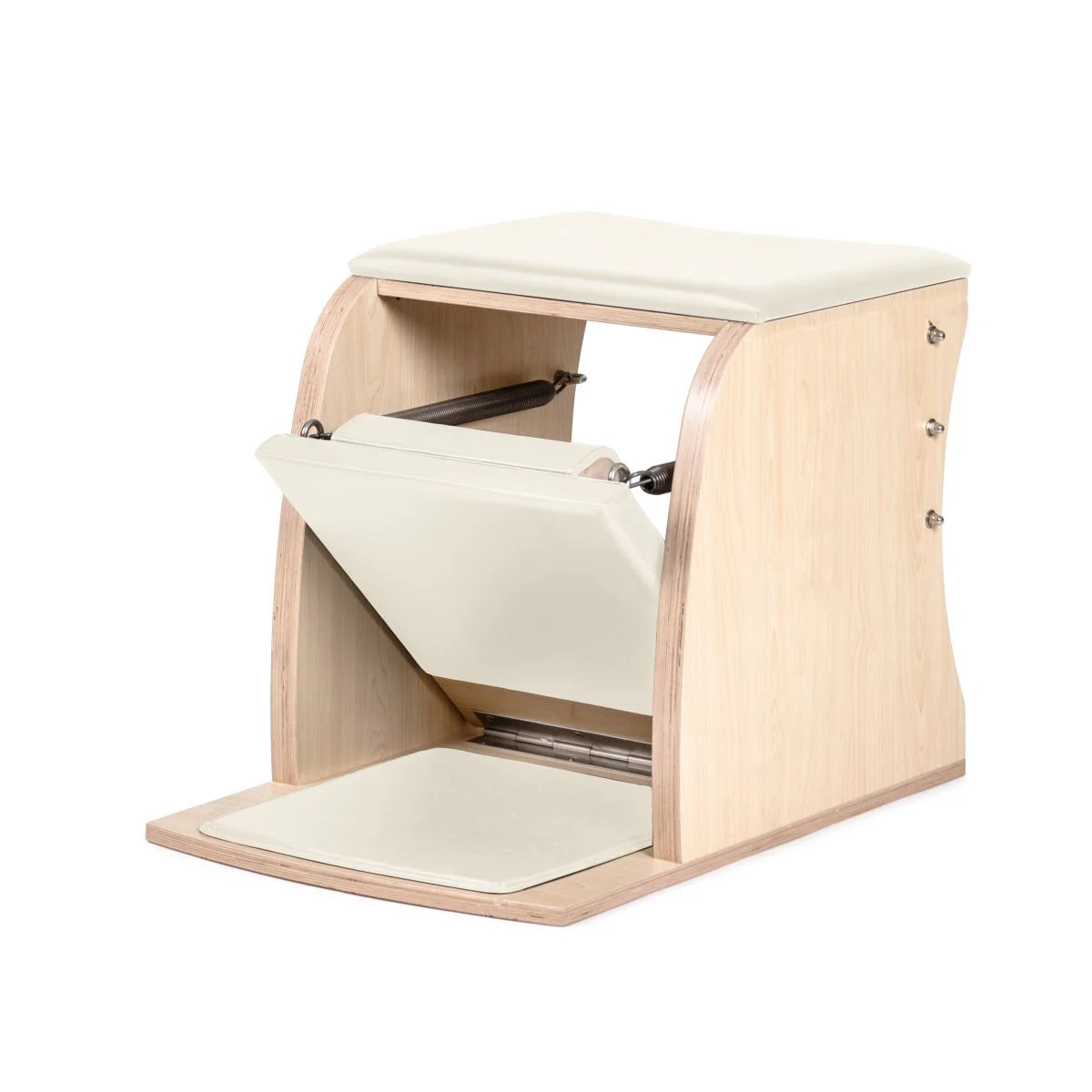 Classical Maple Wood Pilates Wunda Chair 74x53x57cm Black