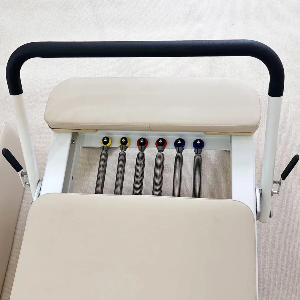 Aluminum Alloy Pilates Reformer Studio Equipment With Adjustable Footbar