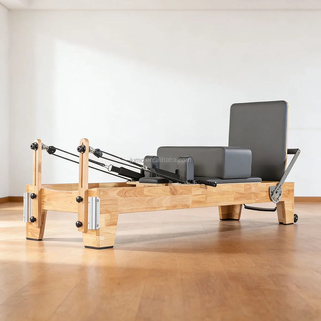 Maple Wood Pilates Reformer Studio-Grade Professional Fitness Equipment