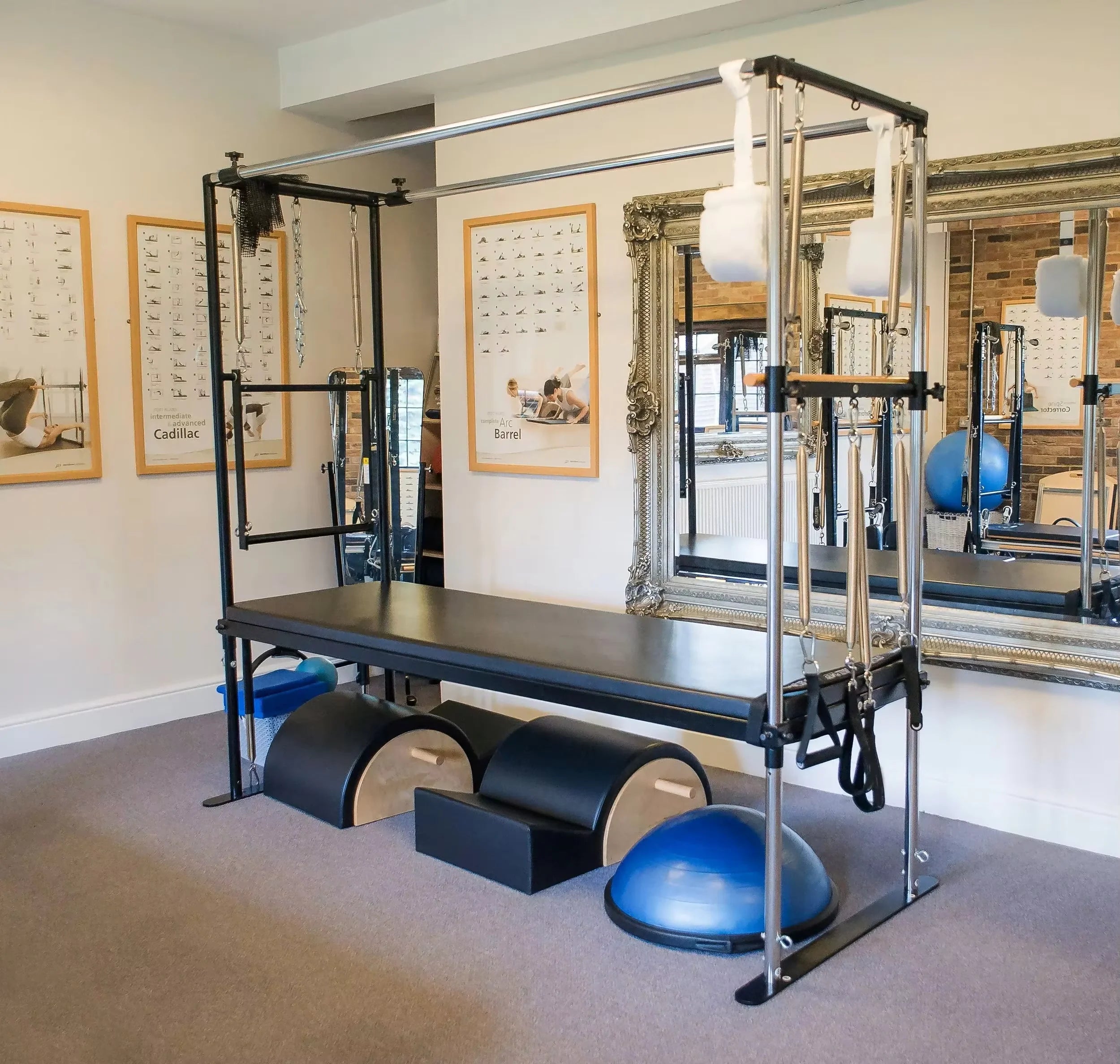 Spine Corrector Pilates Equipment Studio Grade Black
