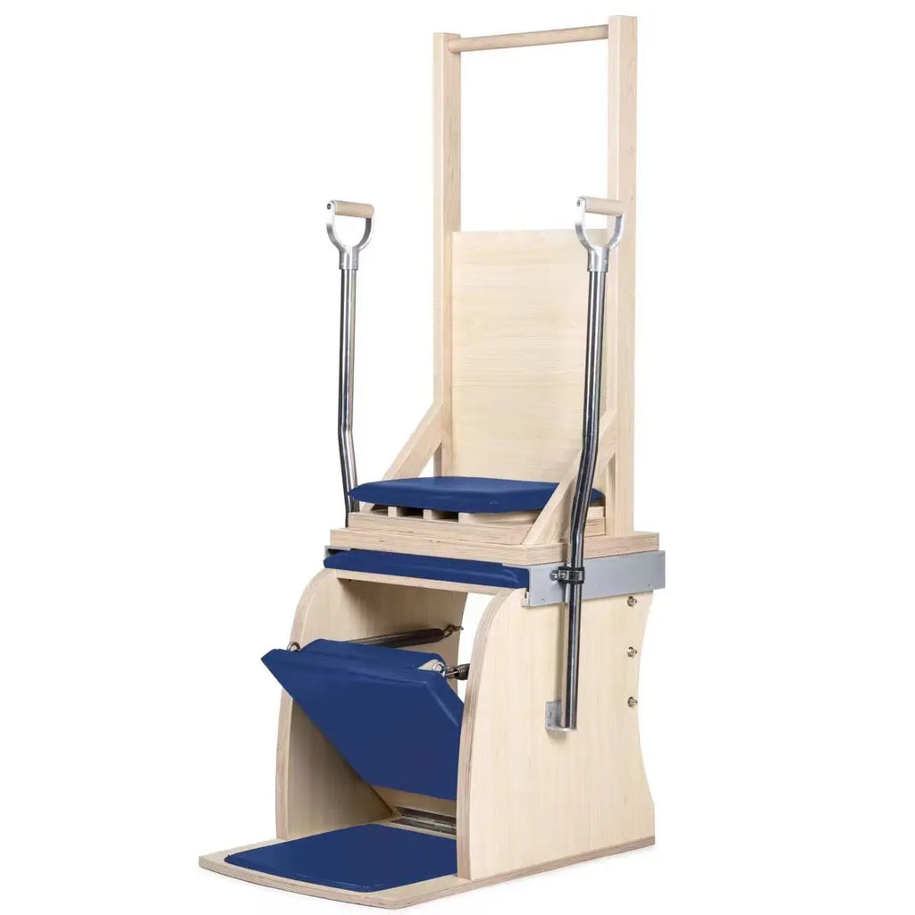 Wunda Pilates Chair Maple Wood Studio Equipment 74x63x165cm