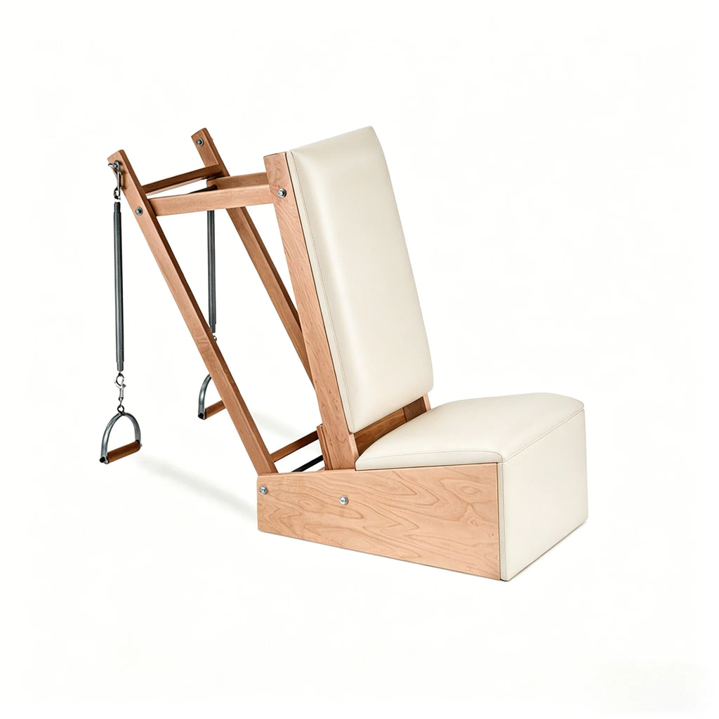 Premium Wunda Pilates Chair Maple Wood Black