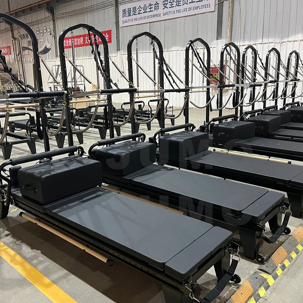 Professional Reformer Pilates Machine with Tower and Half Trapeze