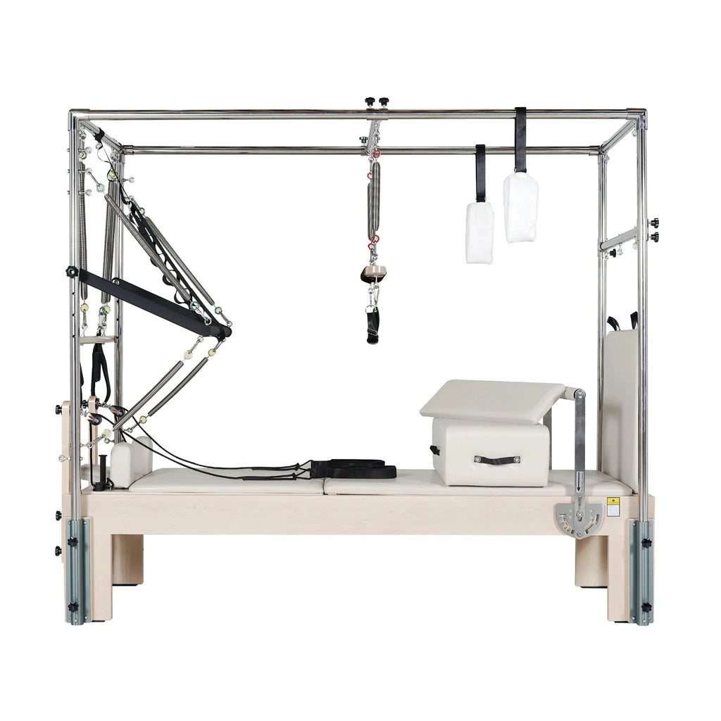 Professional Pilates Cadillac Reformer Maple Wood Studio Equipment