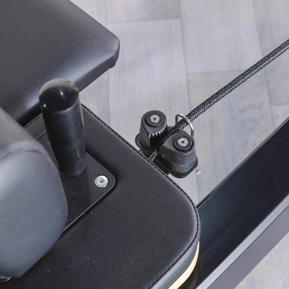 Aluminum Pilates Reformer Tower with Half Trapeze 236x63x185cm