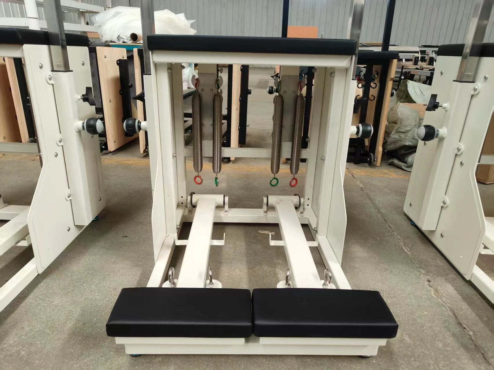 Stability Pilates Chair Commercial Grade Aluminum Adjustable Resistance