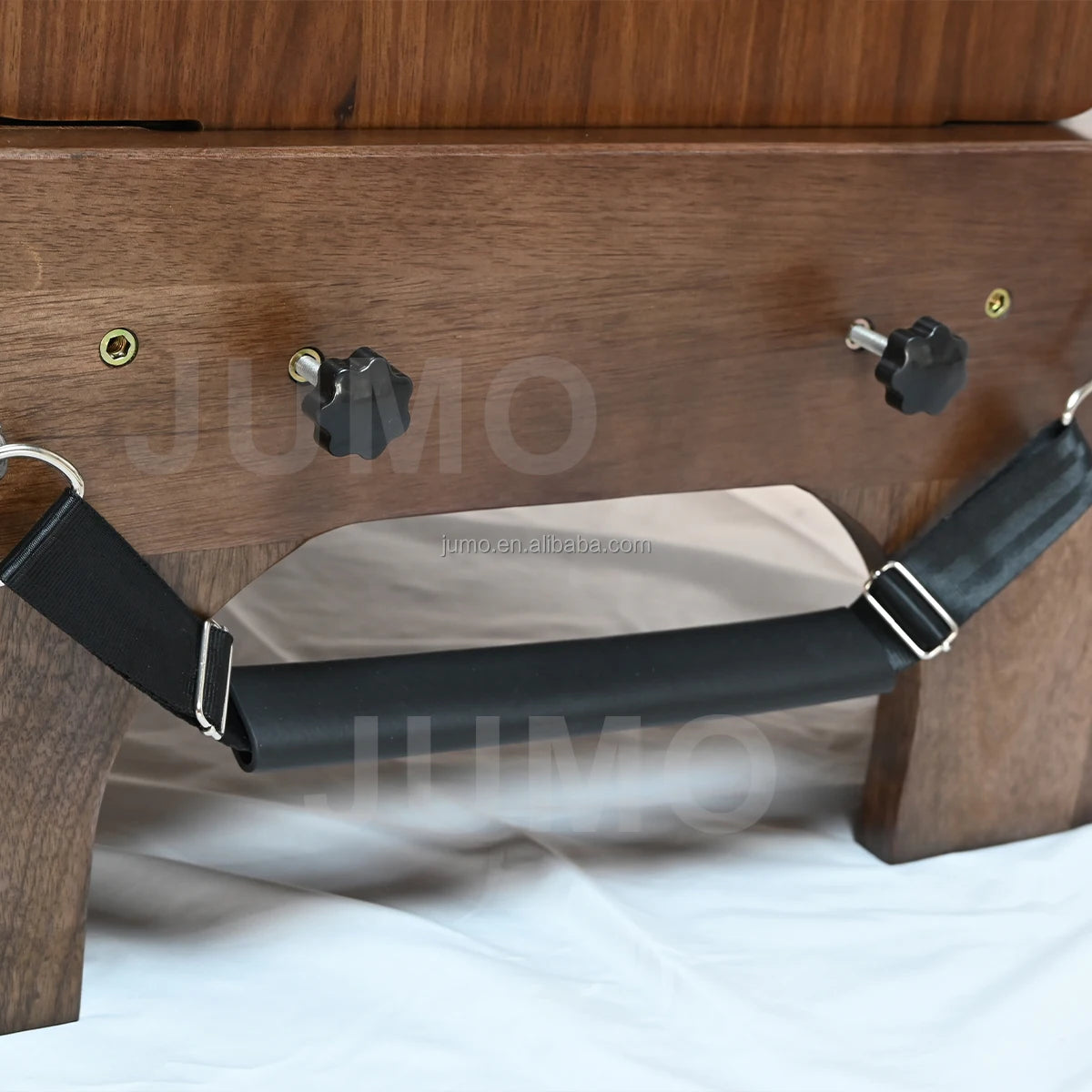Walnut Wood Reformer Pilates Machine Studio Grade 2390 x 900 mm