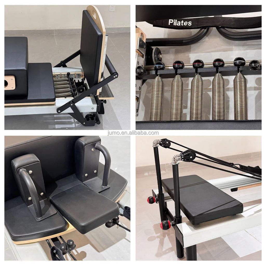 Aluminum Pilates Reformer Studio Grade with Silent Glide System
