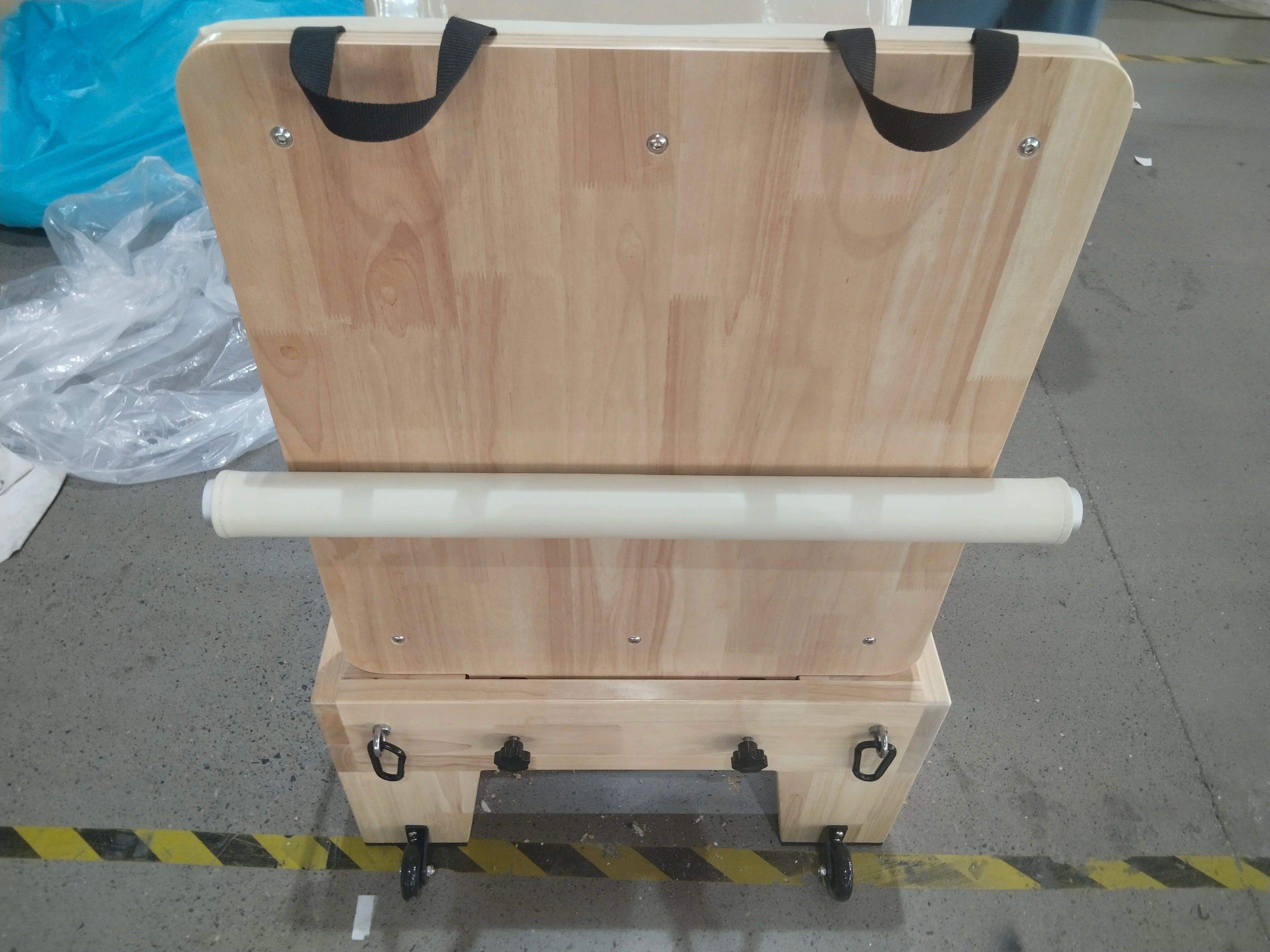 Premium Oak Wood Pilates Reformer Tower with Trapeze