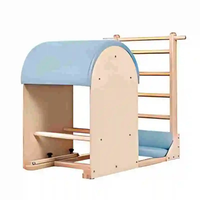 Pilates Ladder Barrel Adjustable Maple Wood Exercise Equipment