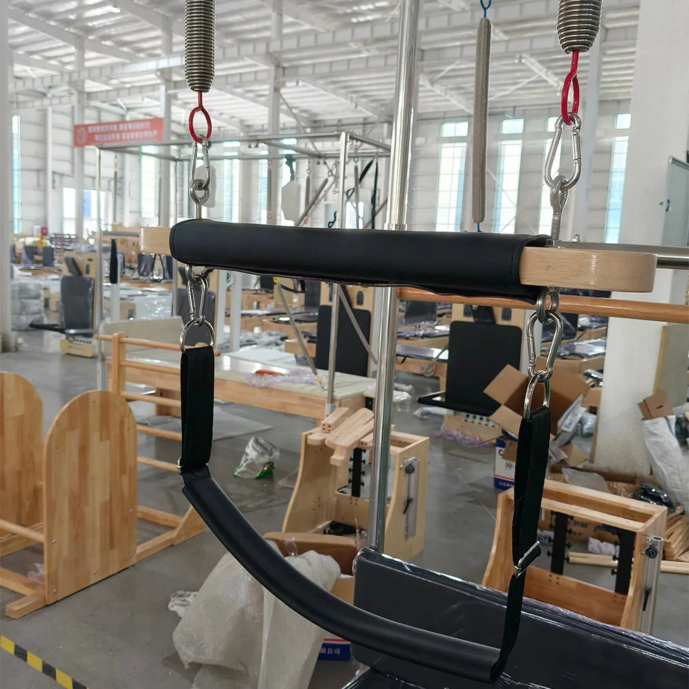 Oak Wood Pilates Cadillac Reformer with Full Tower System