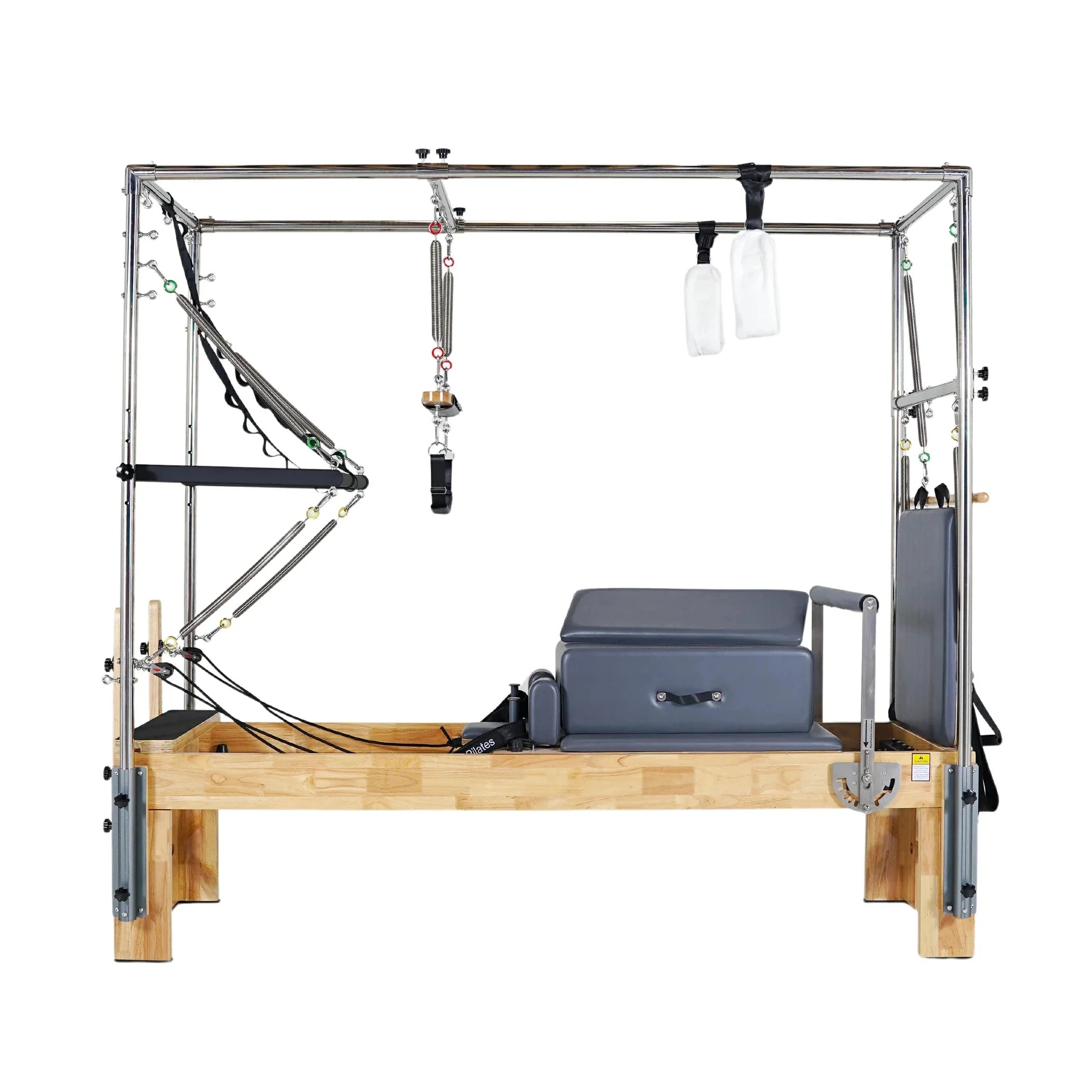 Oak Wood Cadillac Reformer Pilates Machine Commercial Grade