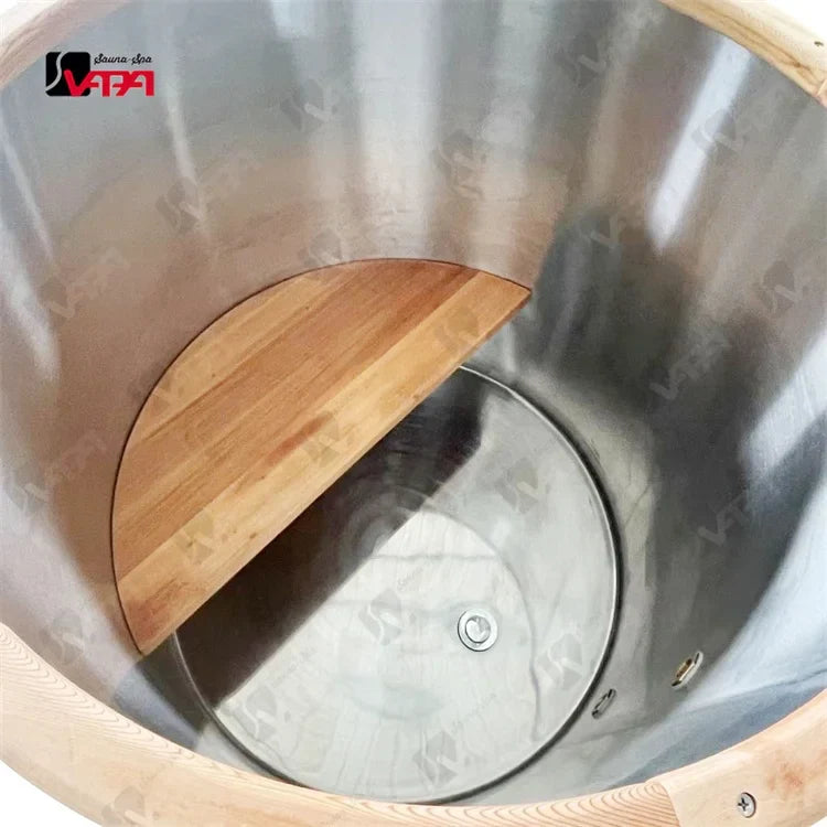 Cold Plunge Tub Ice Bath Cedar Wood Alfresco Outdoor Living Australia