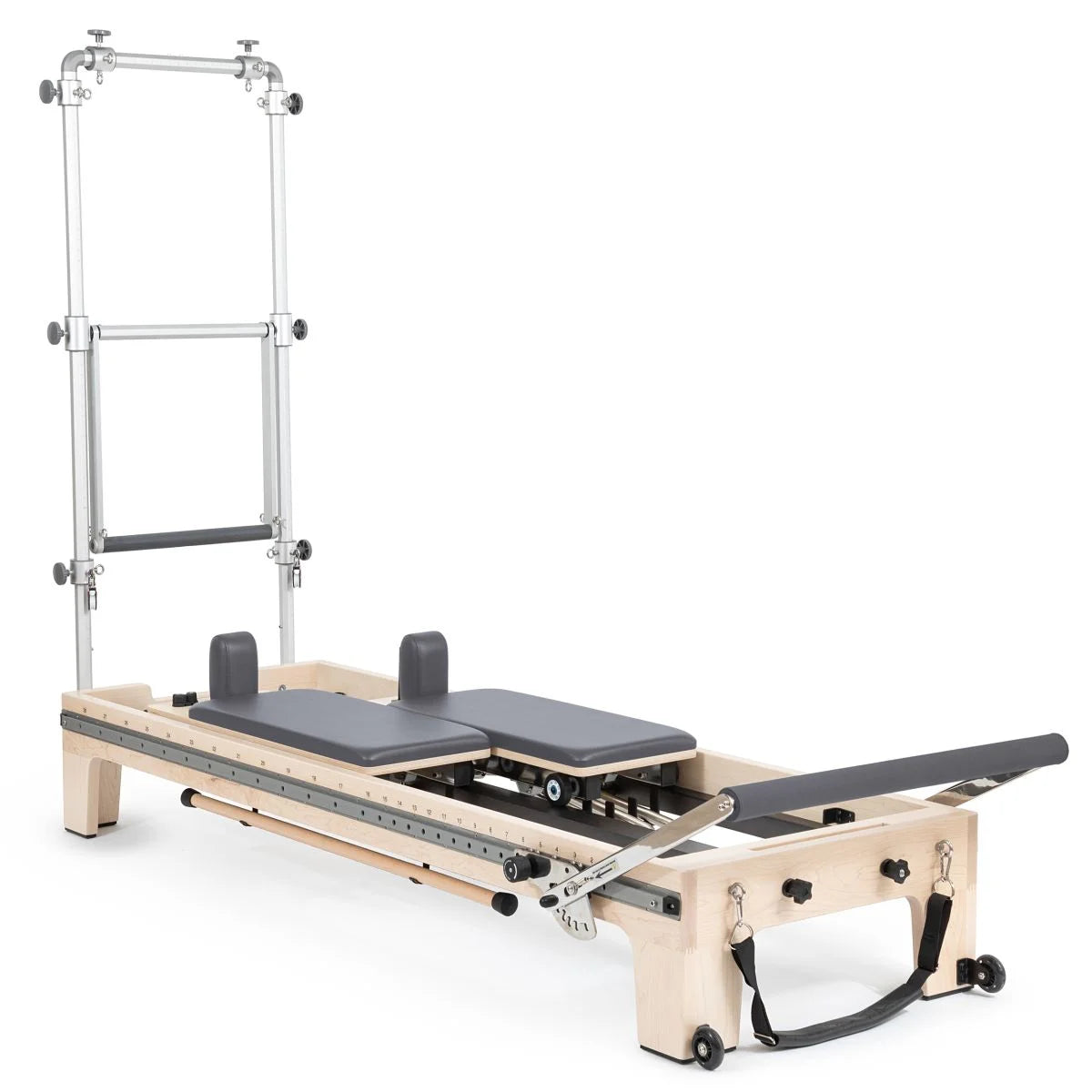 Professional Split Carriage Maple Wood Pilates Reformer Tower