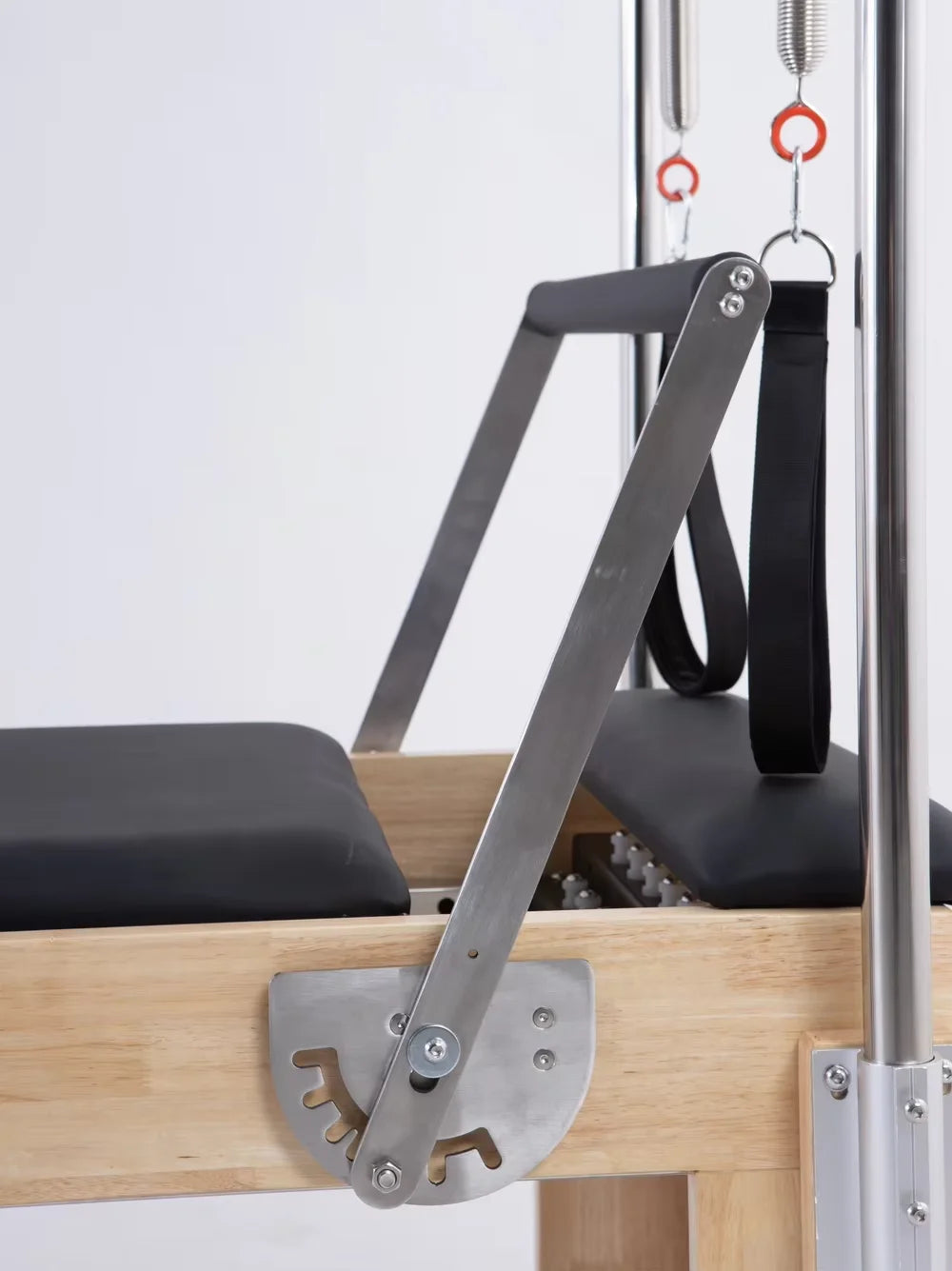 Oak Wood Cadillac Pilates Reformer Machine Full Trapeze