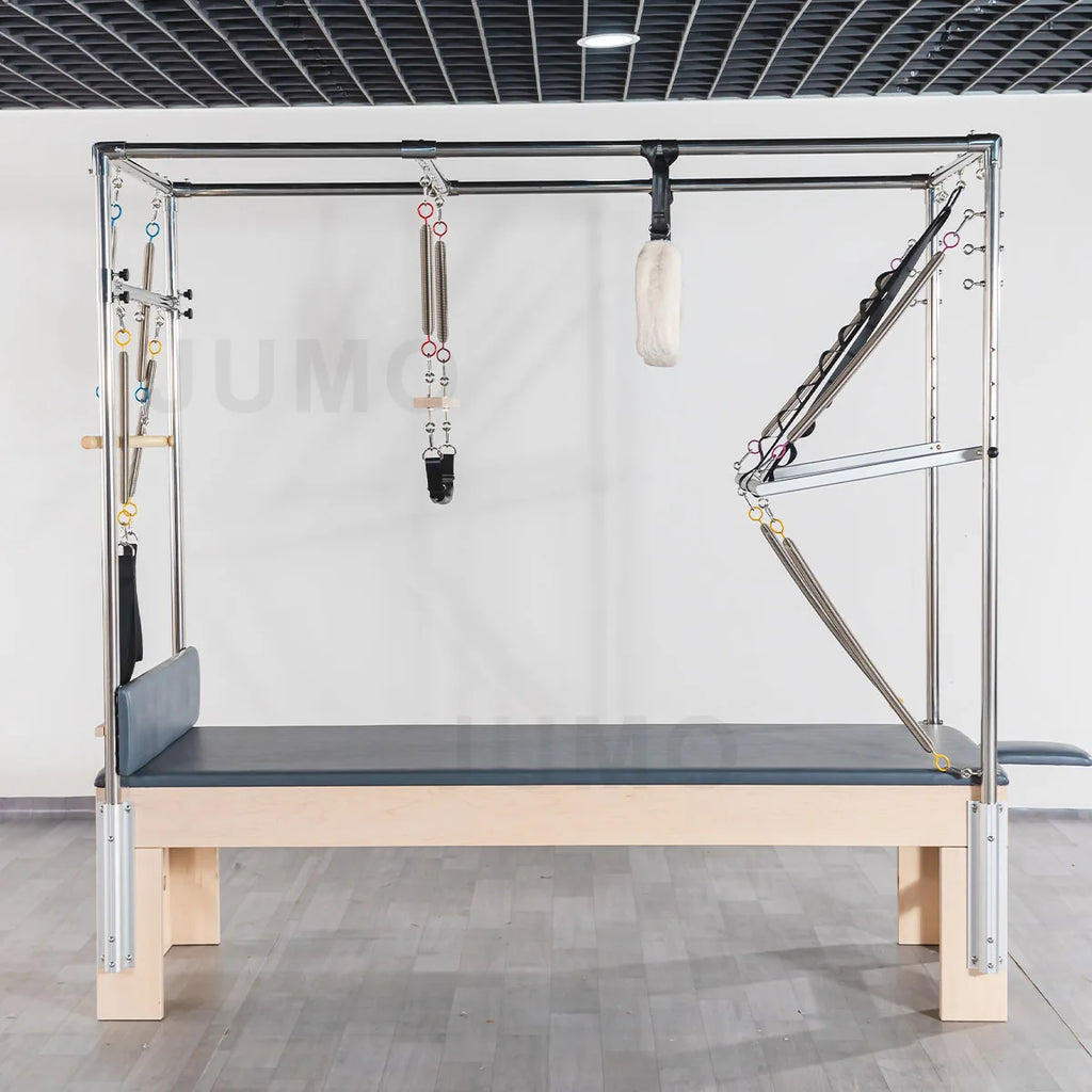 Cadillac Pilates Reformer Maple Wood 97in x 31in x 79in