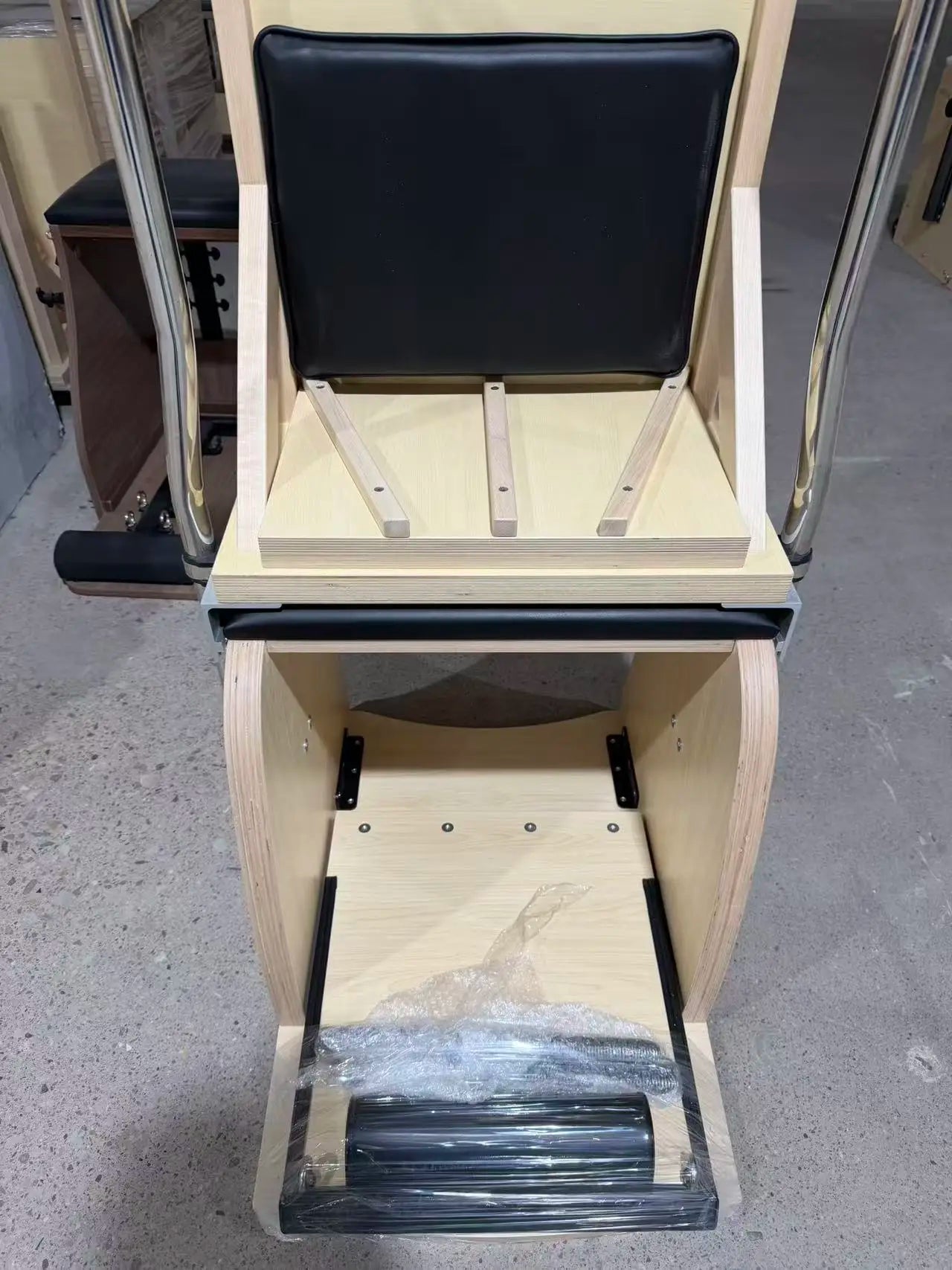 Wooden Combo Wunda Chair Pilates Equipment Adjustable Green