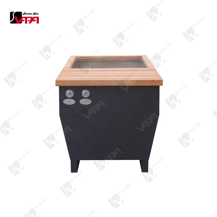 Custom Cold Plunge Tub Stainless Steel Minimalist Alfresco Outdoor Living Australia