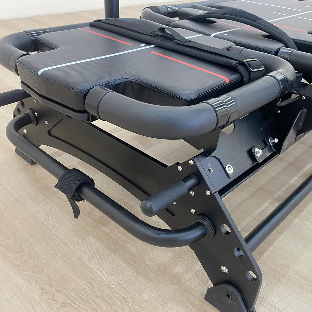 Mini Pro Aluminum Pilates Reformer Studio Home Equipment Black