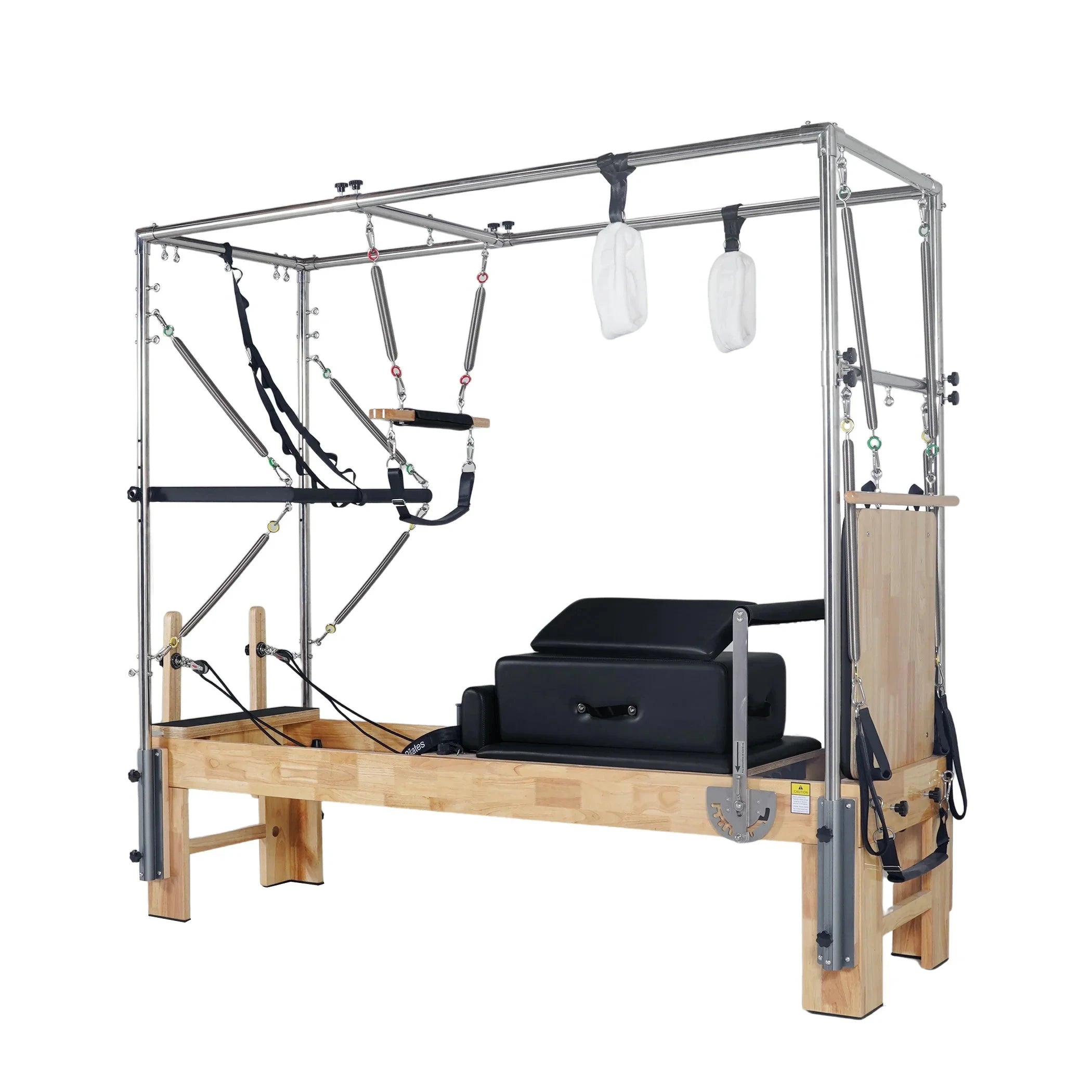Oak Wood Cadillac Reformer Pilates Machine Adjustable Studio Equipment