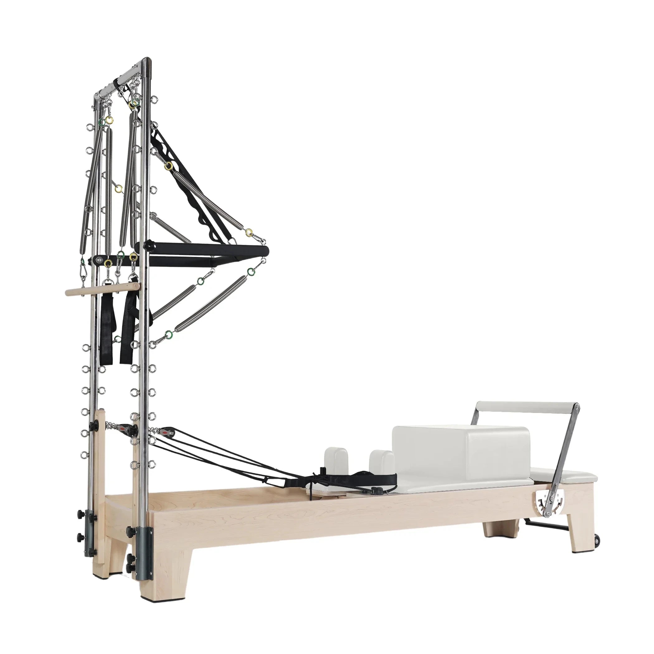 Maple Wood Pilates Reformer Tower Studio Grade Custom Color