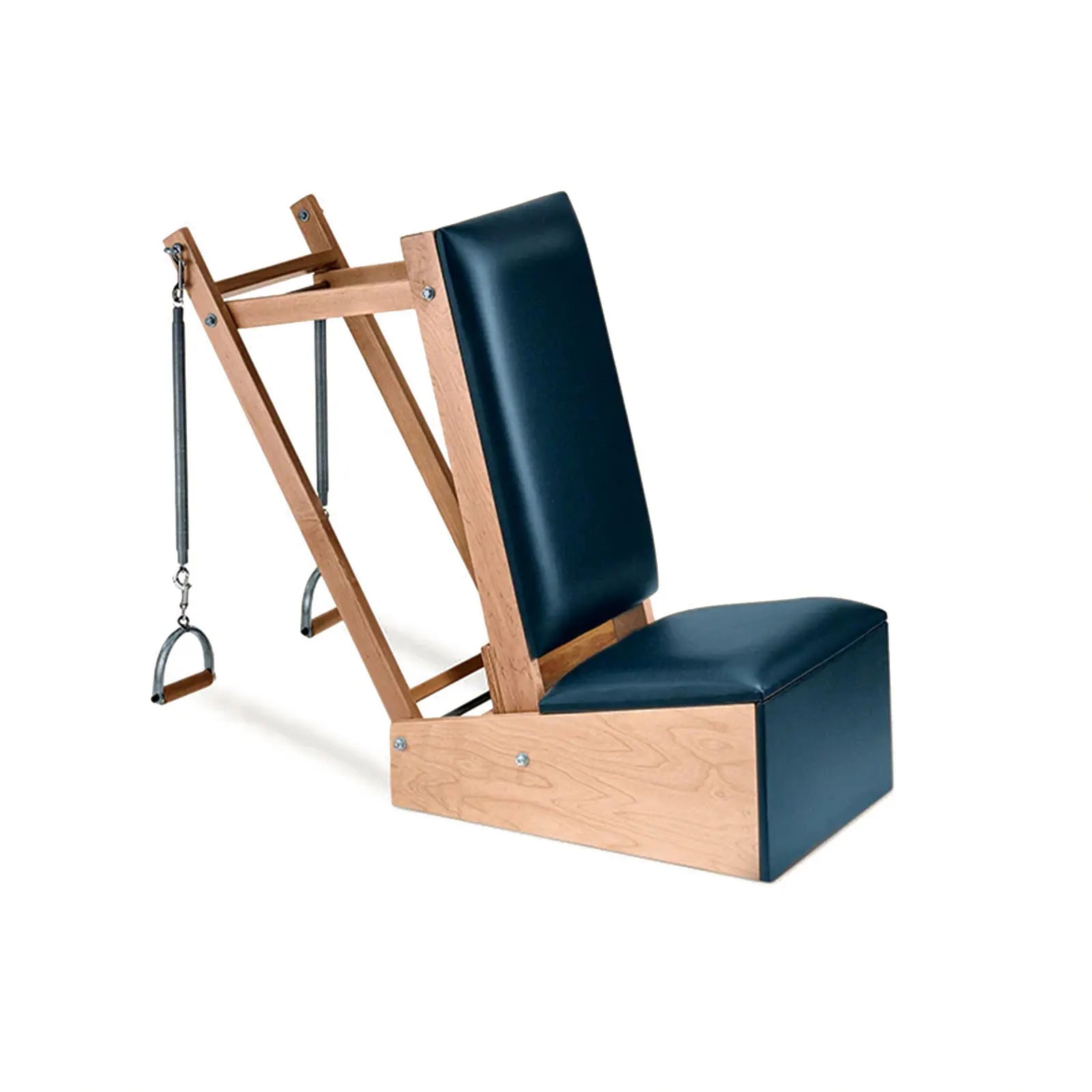 Classic Studio Adjustable Pilates Wunda Chair Maple Wood Frame