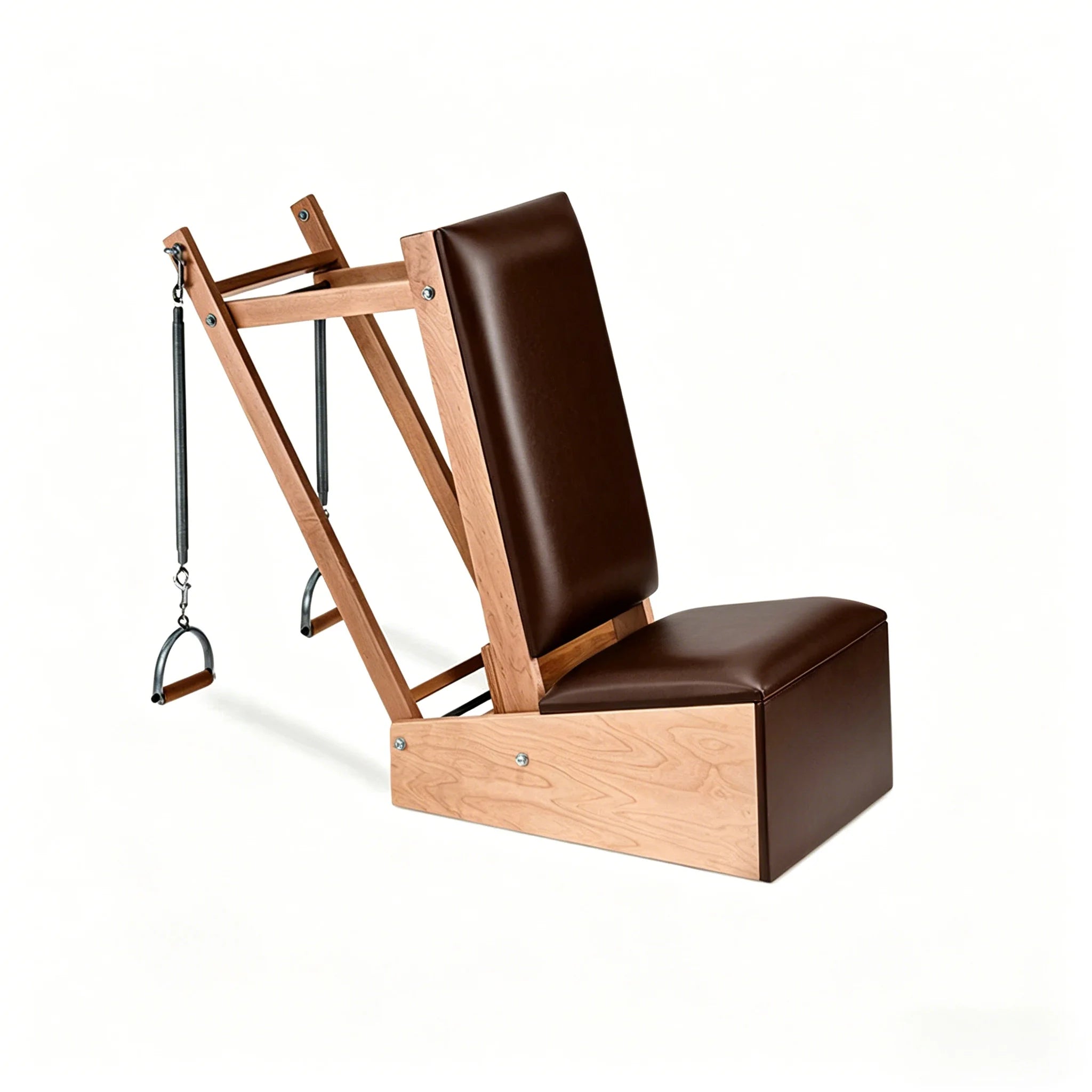 Maple Wood Wunda Chair Pilates Equipment Adjustable Black