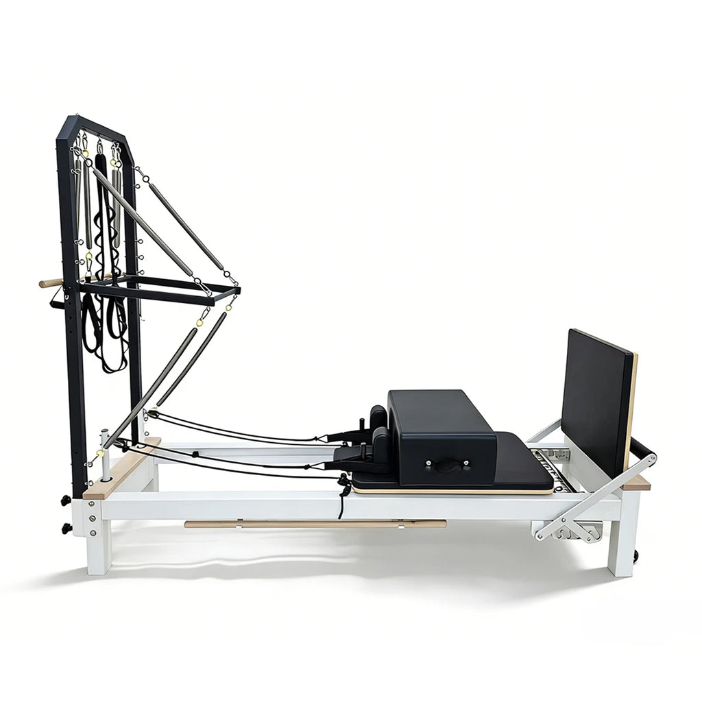 Professional Aluminum Pilates Reformer with Tower for Studio Use